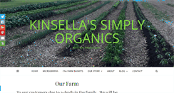 Desktop Screenshot of kinsellasimplyorganics.com